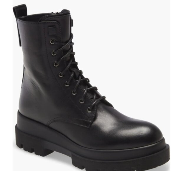 La Canadienne Women's Brendan Waterproof Combat Boot Sz 7 made in Italy - Picture 1 of 11